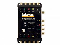 Odgałęźnik 15dB Televes 5 x 5 x 5 ref. 7133
