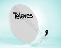 Antena 100 Televes Stal 1000 Biała 753401