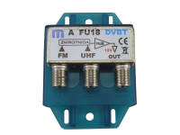 Wzmacniacz DVB-T FM i UHF, Mezon A FU18, 18dB 12V