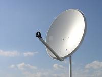 Antena satelitarna Famaval 110 LH ALU, jasna.