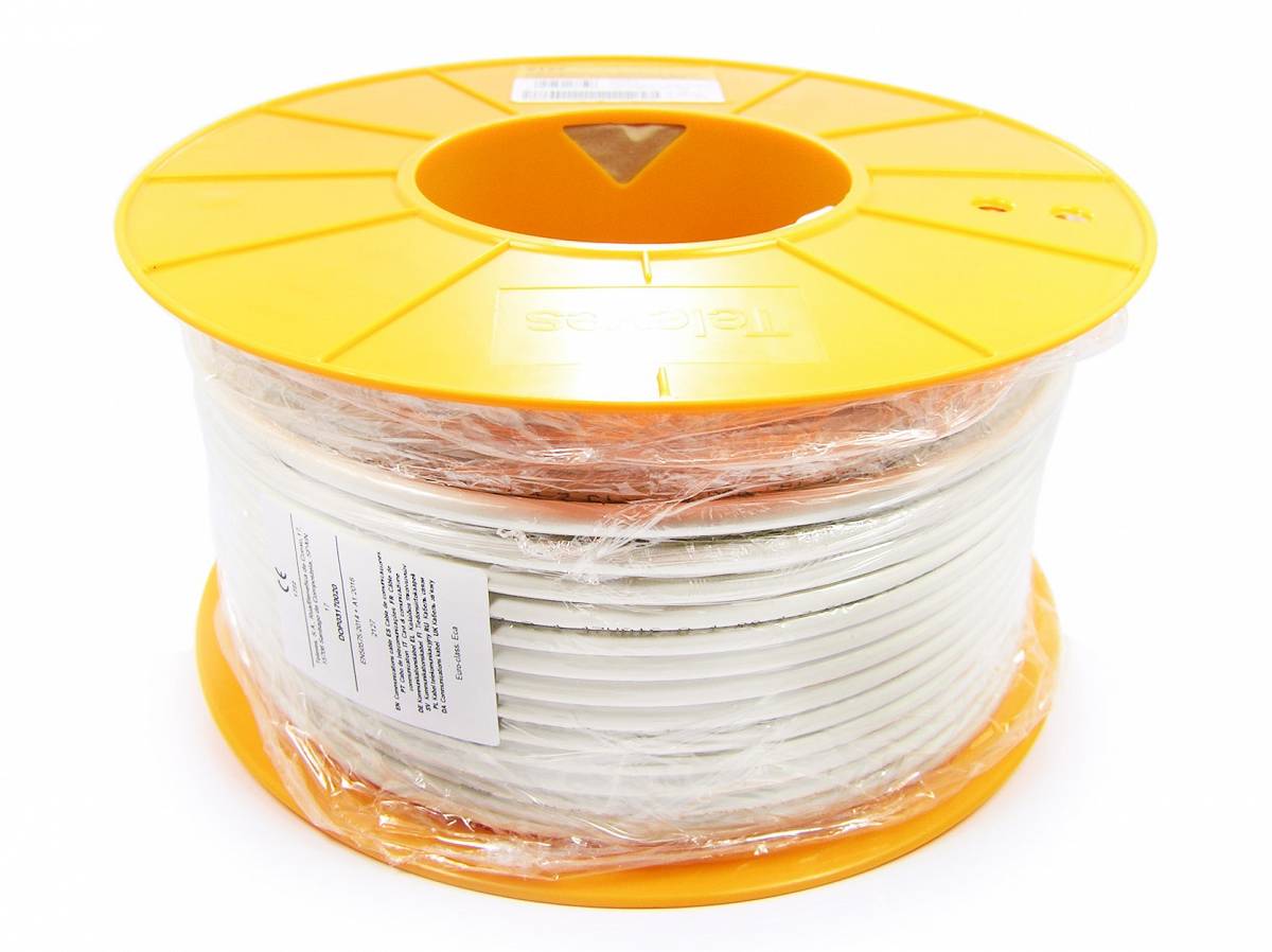 Kabel TELEVES CXT-1 1.0 CCS 77% PVC ref. 2127 (rolka 100m)