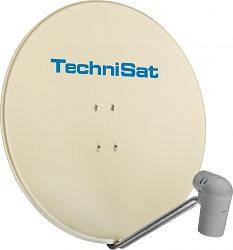 Antena satelitarna TechniSat SATMAN 850 beżowa ALU.