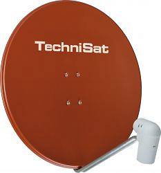 Antena satelitarna TechniSat SATMAN 850 czerwona ALU.