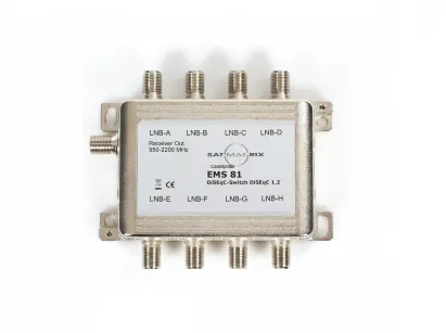 Przełącznik DiSEqC 8/1 Switch SATMATRIX EMS 81