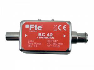 Filtr 2 kanałowy Fte BC42, regulowany.