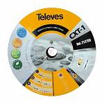 Kabel TELEVES CXT-1 1.0 CCS 77% PVC ref. 212703 (rolka 250m/na metry)