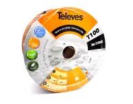 Kabel TELEVES T-100 1.13 CU 77% PE ref. 212502 (rolka 250m/na metry)