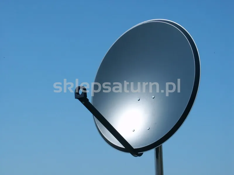 Antena satelitarna Famaval 90 LH, stal, grafitowa.