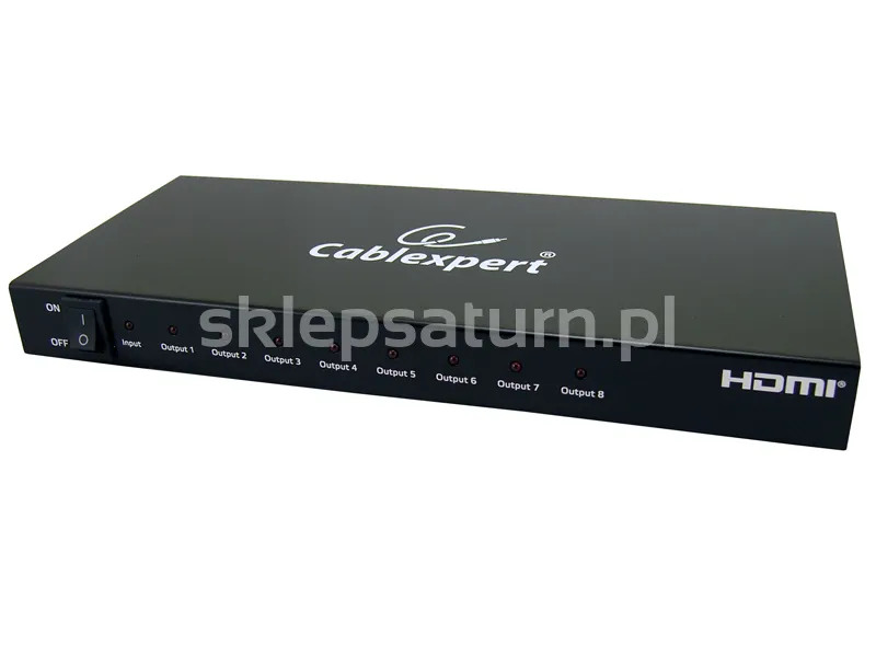 Splitter HDMI Cablexpert DSP-8PH4-001, 1x8.
