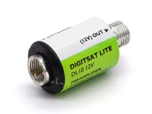 Wzmacniacz liniowy DVB-T Digitsat LITE DL10 10dB, 12V
