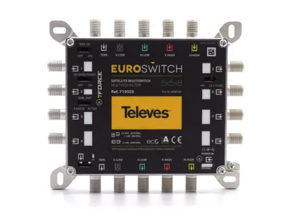 Multiswitch Televes EUROSWITCH 5x5x8 ref. 719503