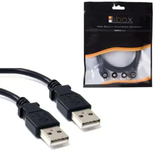 Kabel USB A wtyk - USB A wtyk 3m LB0014 LIBOX