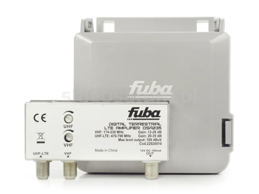 Wzmacniacz maszt. FUBA OSA 235, filtr LTE.