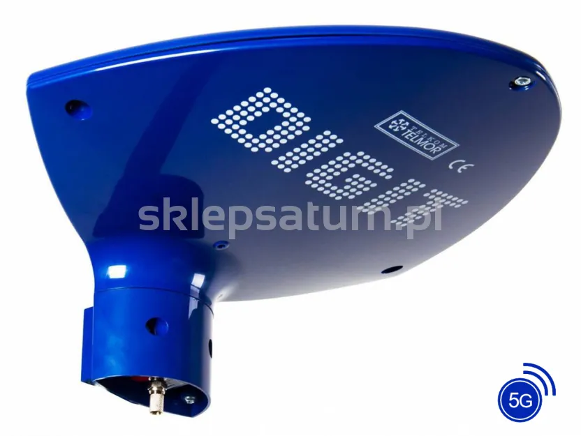 Antena UHF Telkom-Telmor DIGIT Activa 5G niebieska.