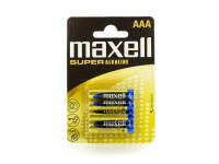 Bateria maxell R03 AAA SUPER ALKALINE 1 szt.