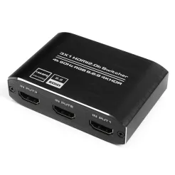 Switch HDMI Spacetronik SPH-S1033 HDR 2.0b, 4K@60Hz, 3x1