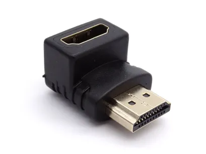 Złącze kątowe HDMI gniazdo-wtyk ZLA0666