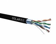 Kabel skrętka CAT.5e FTP Solarix SXKD-5E-FTP-PE PVC PE zewnętrzny, 305m
