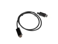 Kabel DisplayPort wtyk - HDMI wtyk 1m czarny LANBERG