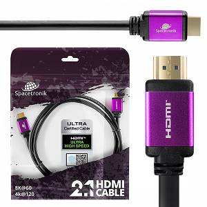Kabel HDMI 2.1 8K SH-SPR020 2m UHS.