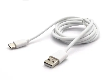 Kabel USB TYPE-C 1m QUICK CHARGE biały LX8564