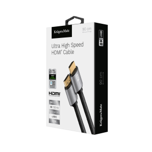 Kabel HDMI 2.1 Kruger&Matz KM1264 8K 0.9m