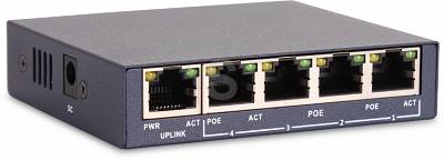 Switch PoE HORED PS604 4xPOE+1xUPLINK 4 port 60W