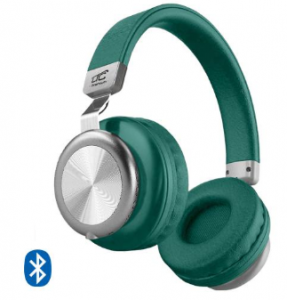 Słuchawki bluetooth LTC SYMPHONY Premium, butelkowa zieleń.