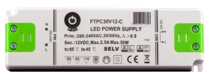 Zasilacz LED 12V/2,5A CV COMPACT FTPC30V12-C