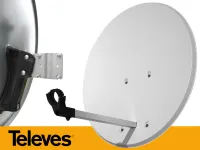 Antena satelitarna Televes 830 Offset WHITE ALU, ref. 793112