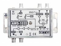 Wzmacniacz antenowy AMS AWS 1035, FM/VHF/UHF
