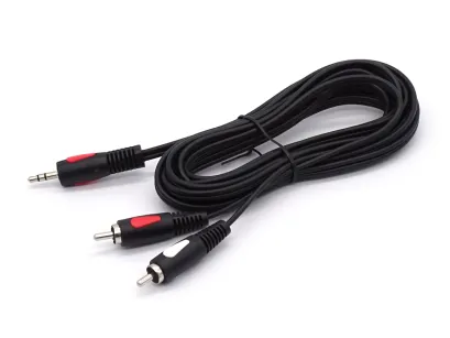 Kabel wtyk jack 3.5 - 2RCA Cabletech Eco-Line KPO4004-3.0, 3m