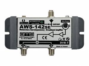 Wzmacniacz antenowy AMS AWS 142SE, VHF/UHF.