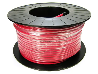 Kabel TELESTE (Satlan) S5990RVTCU TRISHIELD 0.81 CU 90% Czerwony (100m)