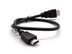 Kabel HDMI 1.4 ARC CEC Goobay czarny 0.5m