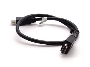 Kabel HDMI 1.4 ARC CEC Goobay czarny 0.5m