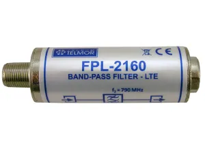 Filtr LTE Telkom-Telmor FPL-2160, 47-790 MHz, DC Pass.