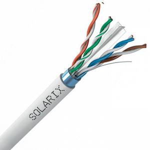 Kabel F/UTP 4P cat.6, Solarix SXKD-6-FTP-PVC.