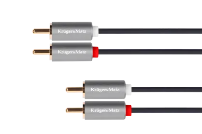 Kabel 2RCA-2RCA Kruger&Matz 1,8m