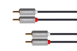 Kabel 2RCA-2RCA Kruger&Matz 1,8m