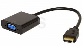 Adapter wt. HDMI - gn. VGA + Audio LXACS2