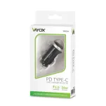 Ładowarka samochodowa USB-C (PD) + USB-A (QuickCharge 3.0) VA0034 Vayox