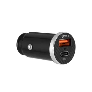 Ładowarka samochodowa USB-C (PD) + USB-A (QuickCharge 3.0) VA0034 Vayox