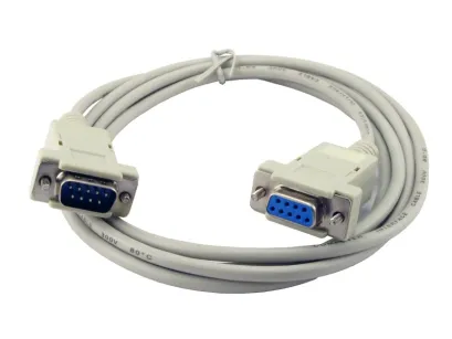 Kabel połączeniowy (RS232) DB9 M (męski) / DB9 F(żeński) 5m