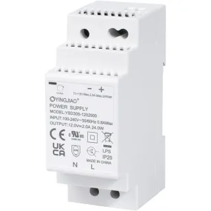 Zasilacz impulsowy na szynę DIN YINGJIAO YSD30S-1202000 12V/24W/2A