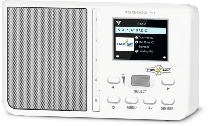 STERNRADIO IR1 białe radio internetowe TECHNISAT