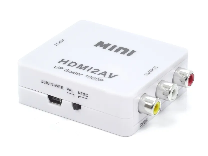 Konwerter HDMI - 3xRCA HDMI2AV.