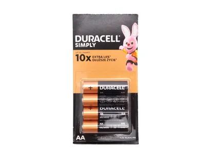 Bateria AA Duracell SIMPLY LR06, 1 szt.