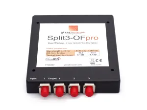 Splitter optyczny 1/3 Global Invacom Split3-OFpro FC/PC 5,7 dB PLC ABS