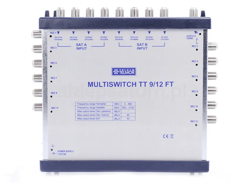 Multiswitch Telkom-Telmor 9/12 CLASSIC - końcowy.